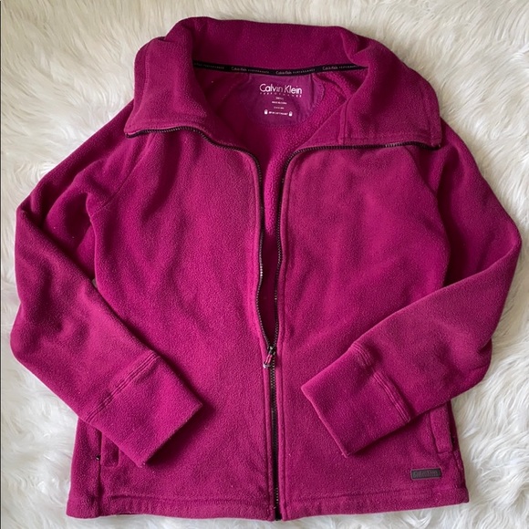 Calvin Klein fleece zip up - Picture 1 of 3